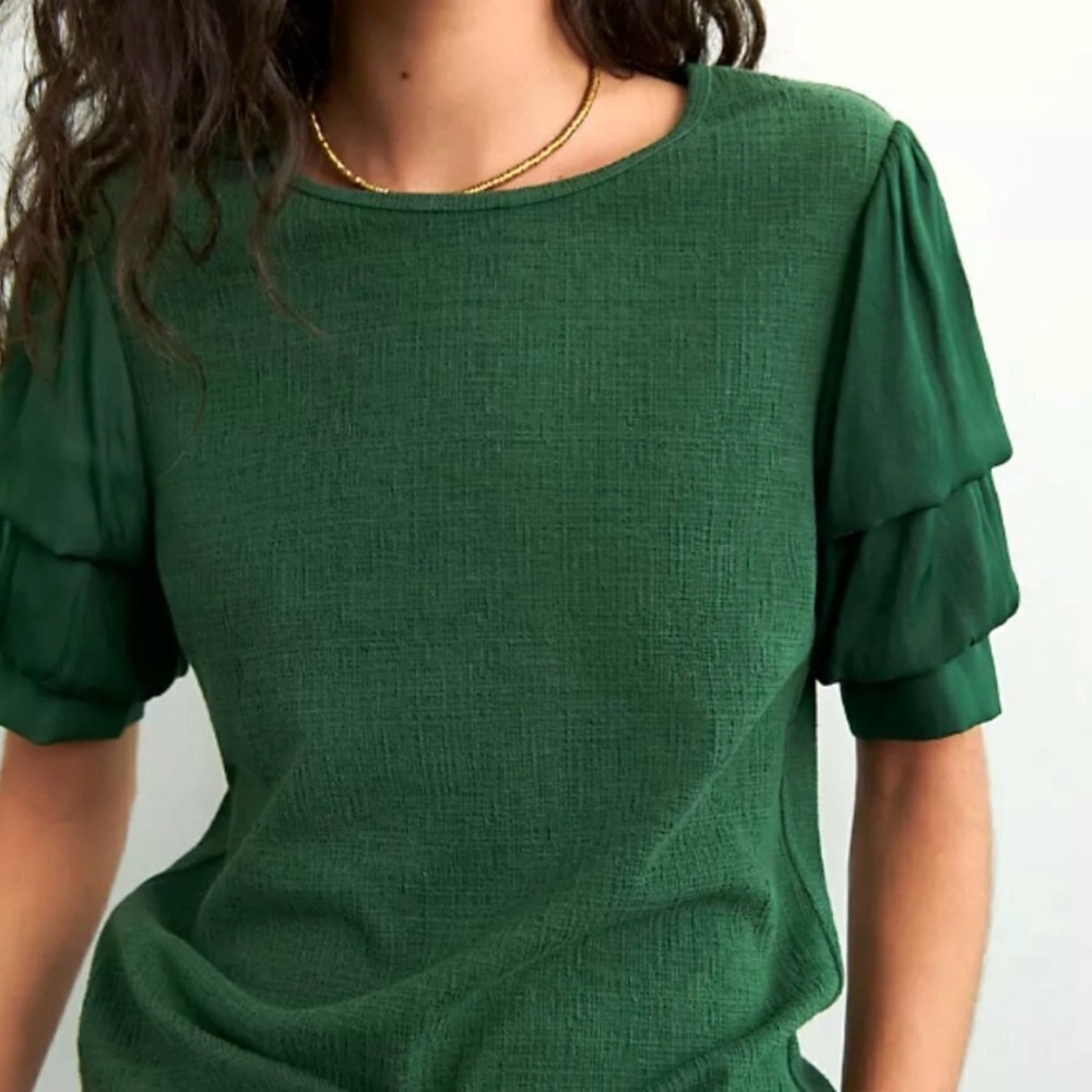 Current Air Statement Sleeve Top